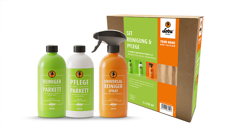 Reinigungs- und Pflegeset geölt/universal