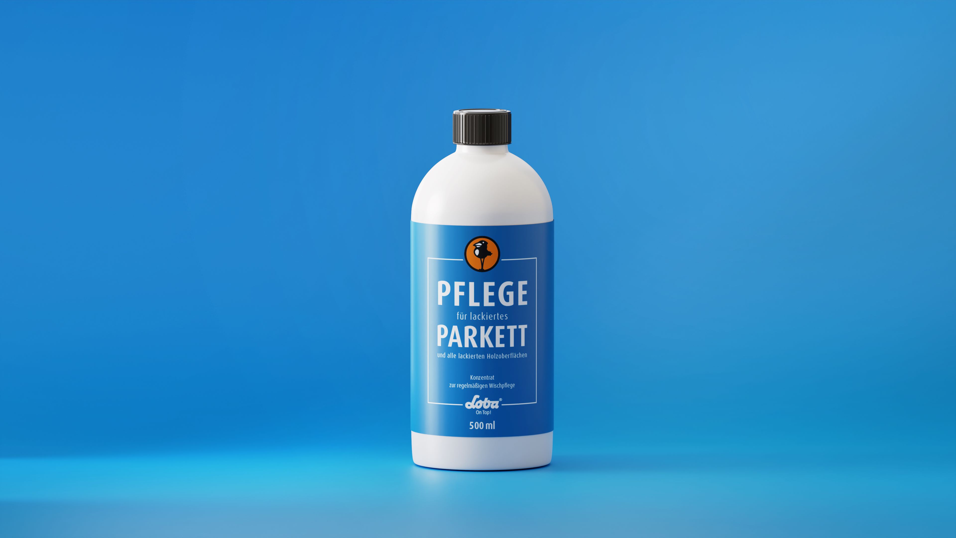 Pflege für lackiertes Parkett