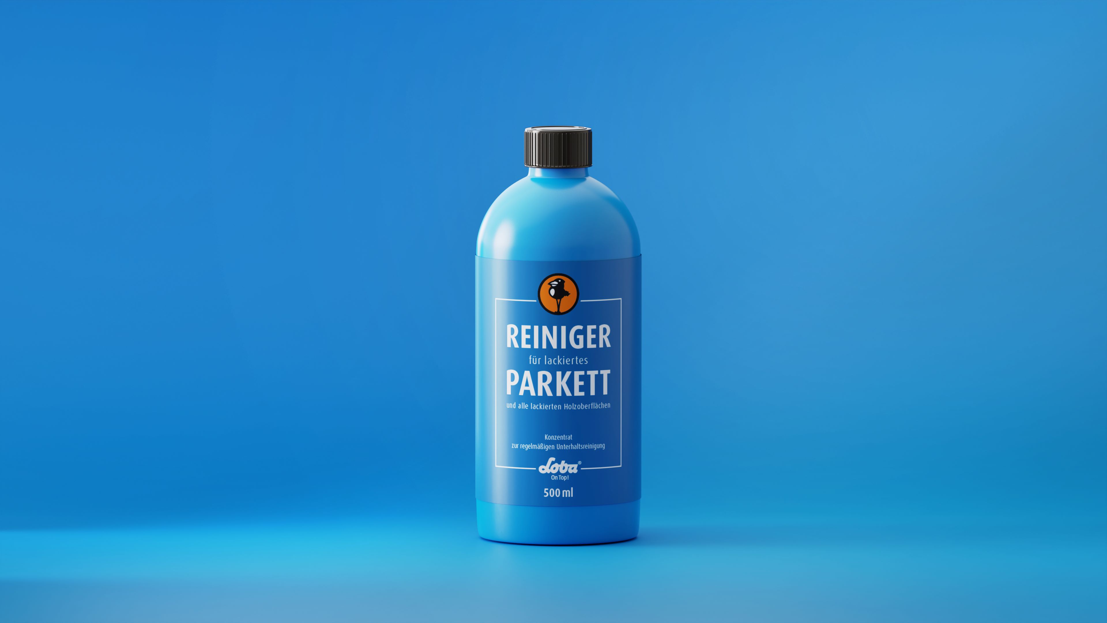 Reiniger für lackiertes Parkett